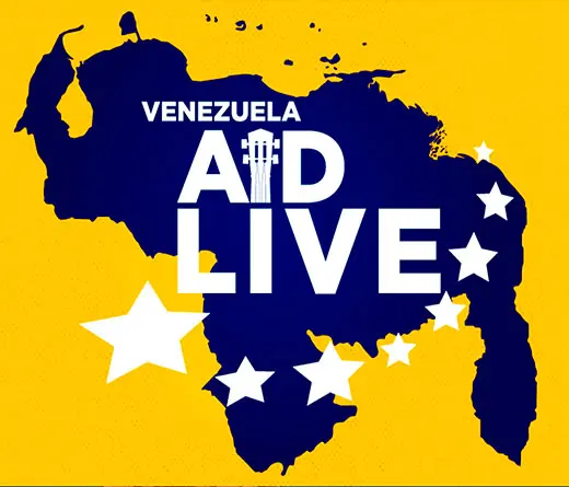 Mir el espectculo en vivo que apoya la ayuda humanitaria para Venezuela.